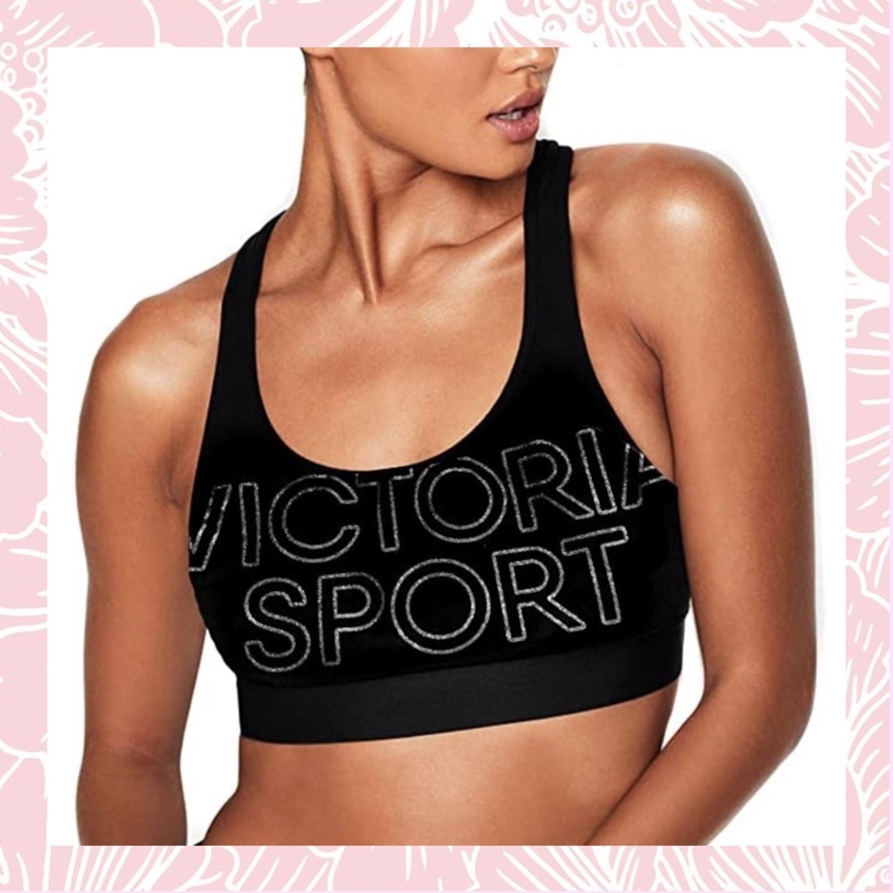 Victoria Sport Glitter Sports Bra